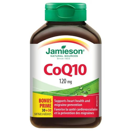 Jamieson Koencim Q10 ,120 mg (60 kapsul)