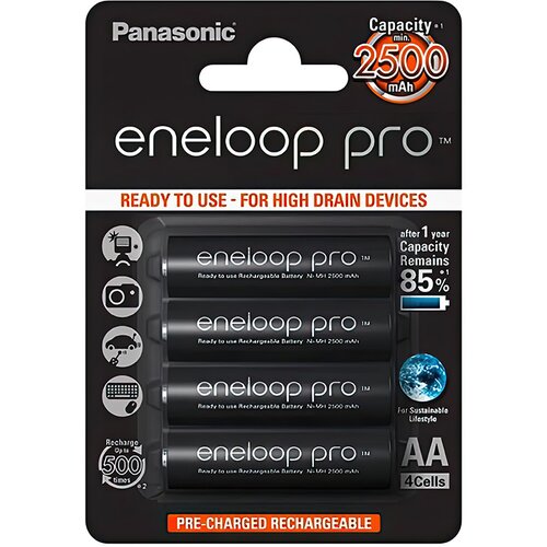 Panasonic punjive baterije eneloop pro AA/4B (BK-3HCDE/4CP) Cijene
