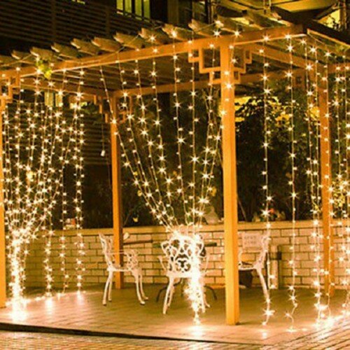 Olimp Sport Novogodišnja rasveta LED kontakt svetleća mreža 2x2m toplo bela Cene