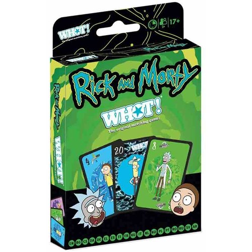 Winning Moves društvena igra board game whot! - rick and morty - playing cards Slike