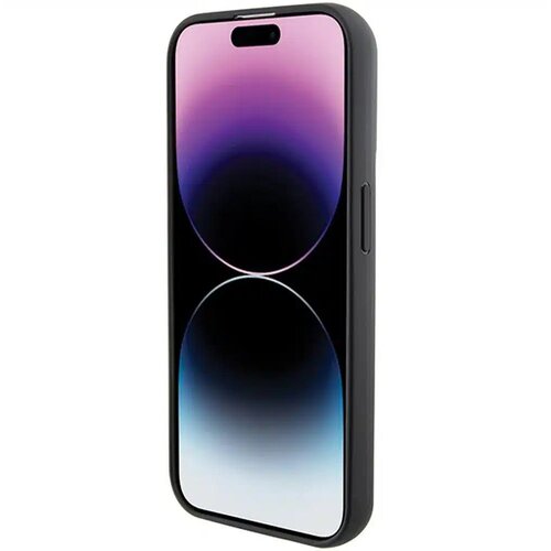  Originalna torbica KARL LAGERFELD Hardcase KLHCP14XGSACHPK za iPhone 14 Pro Max (Gripstand Saffiano choupette PIN / črna Slike
