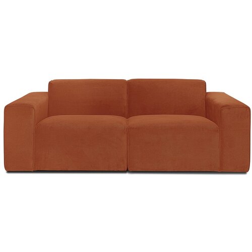 Scandic tamnonarančasta baršunasta modularna sofa Sting Cijene