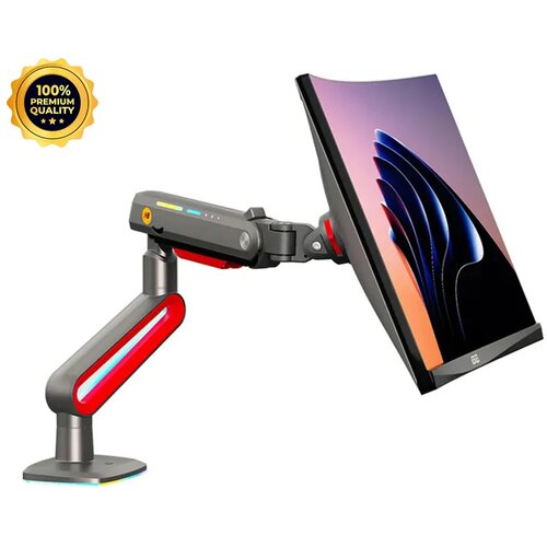 NORTH BAYOU L60 Gaming stoni nosač za monitor mat crni Cene