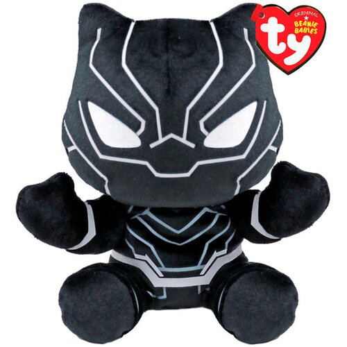 Ty Pli&amp;scaron; Marvel BLACK PANTHER, reg 15 cm Slike