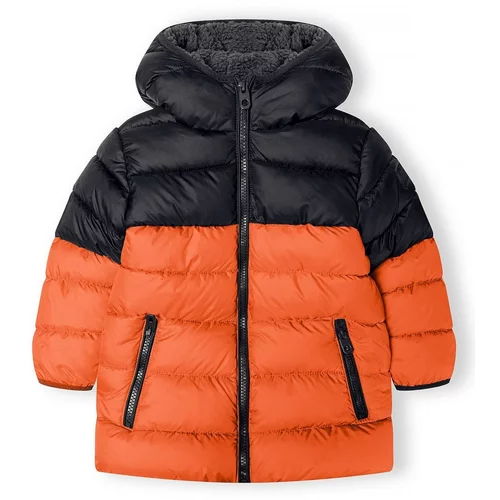 MINOTI Zimska jakna oranžna / črna