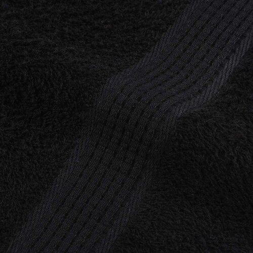 VidaXL Ručnici za saunu 2 kom crni 80x200 cm 360 gsm 100 % pamuk Slike