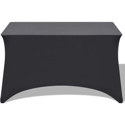 Maison Chic Prevleka za zunanjo pohi&amp;scaron;tvo - Raztegljiva Prevleka za Mizo 2 kosa 183x76x74 cm Antracitna, (21795549) Slike
