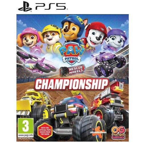 Bandai Namco PS5 PAW Patrol Rescue Wheels: Championship Slike