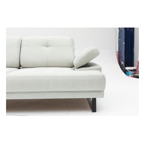  Sofa dvosed Mustang White Slike