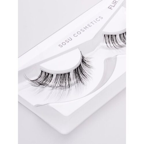 SOSU Cosmetics Hidden Agenda Fox Eye Collection umjetne trepavice nijansa Flirty 1 kom Slike