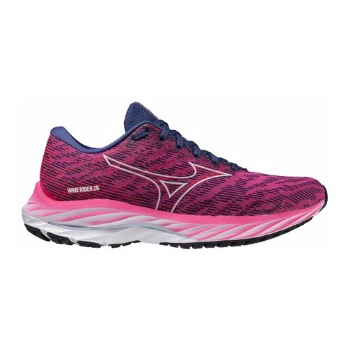 Mizuno Wave Rider 26 ženske športne superge, Festival Fuchsia/Halogen Blue - 40.5, (21505964) Cene
