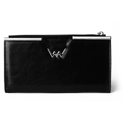 Vuch Large Wallet with Clasp Black Nadine