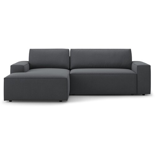 Micadoni Temno siva raztegljiva kotna sedežna garnitura (levi kot) Jodie &amp;ndash; Home Slike