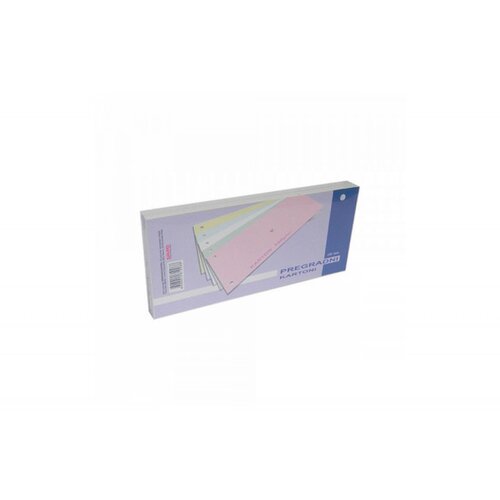 Savpo Pregradni karton skr 240x105mm 170g 1/100 zeleni intezivni Slike