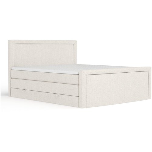 Maison de R&amp;ecirc;ve Bež boxspring krevet s prostorom za odlaganje 140x200 cm Lavenda &amp;ndash; Slike