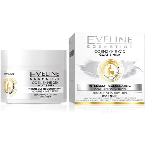 Eveline +6 goat's milk day&night cream 50ml Cene