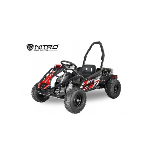 Nitro Motors Otroški gokart GoKid Dirty 98cc Automatik Rdeča Cene