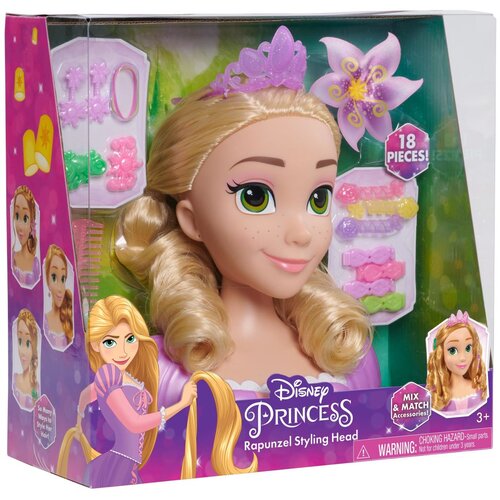 Just Play glava za uređivanje Disney Princess Rapunzel Slike