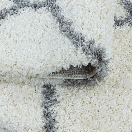Ayyildiz Carpets Kremno bela okrogla preproga &amp;oslash; 160 cm Salsa &amp;ndash; Slike