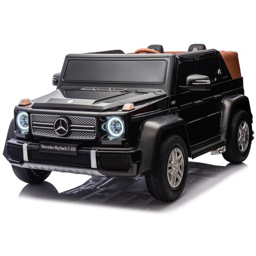  Licencirani auto na akumulator Mercedes Benz MAYBACH G650 4x4 - dvosjed -crni Cijene
