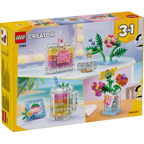 Lego LEGO&amp;reg; Creator 3in1 - Fla&amp;scaron;ica parfema &amp;ndash; cvetni dekor (31383) Slike
