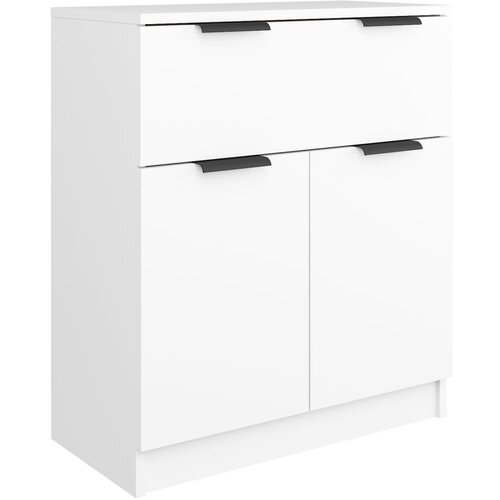 Maison Chic Komoda - Predalnik bela 60x30x70 cm konstruiran les, (21716096) Cene