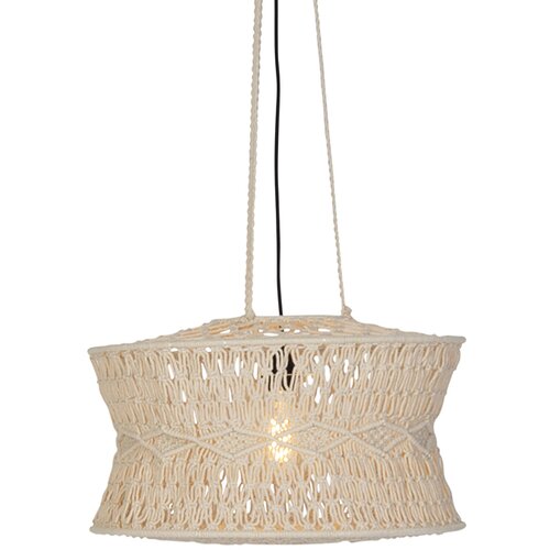 QAZQA Orientalska viseča svetilka naravna 50 cm - Leonard Cene