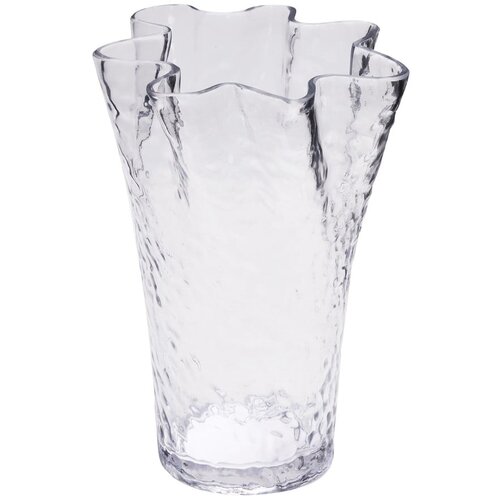 Hübsch Steklena vaza (višina 30 cm) Ruffle – Cene