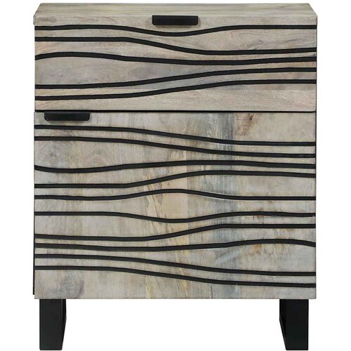  Noćni ormar Bijela 50 x 33 x 60 cm Konstruirano drvo Slike