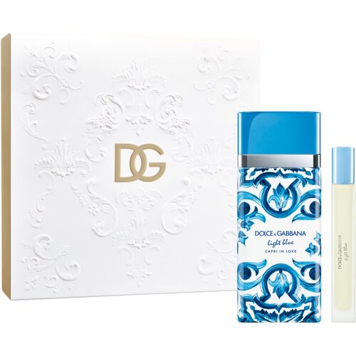 Dolce & Gabbana Light Blue Capri In Love Gift Set poklon set za žene Cene