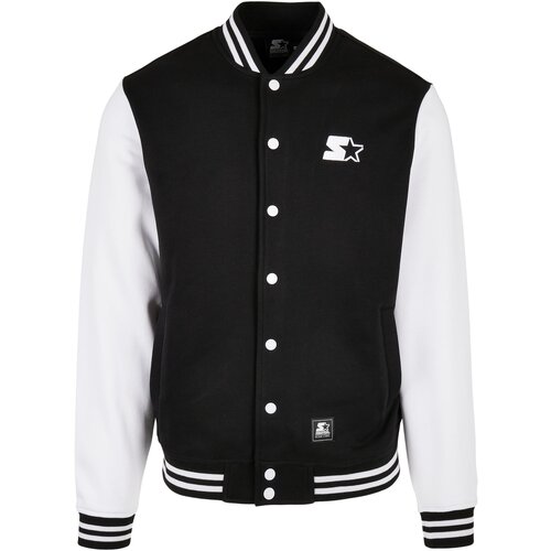 Starter Black Label Starter College Fleece Jacket Black/White Slike