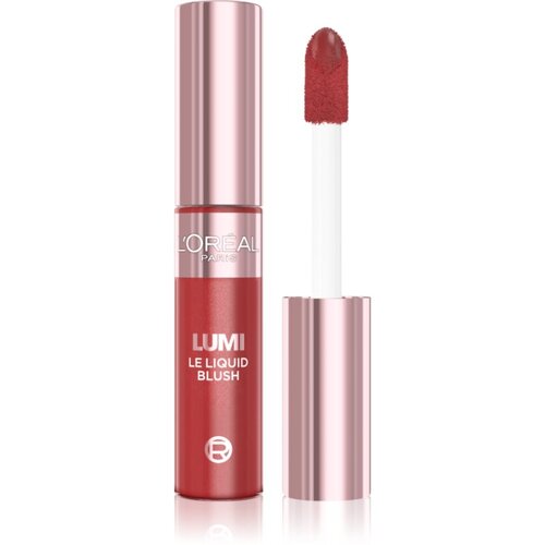 L&amp;acute;Or&amp;eacute;al Paris Lumi Glowy Blush tekoče rdečilo odtenek 635 Worth It 11 ml Slike