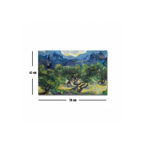 Wallxpert Slika na zidu na platnu 45x70cm Slike