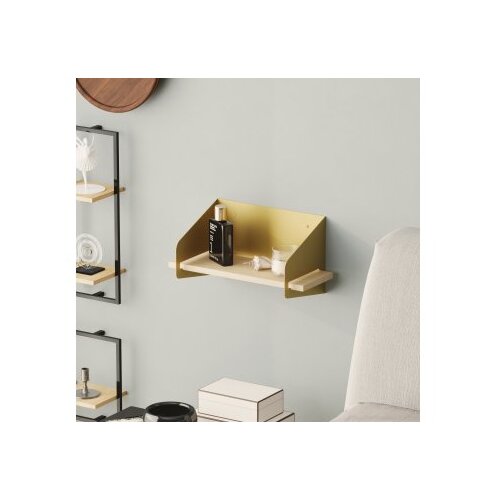 Hanah home zidna polica Medıum arm gold Cene