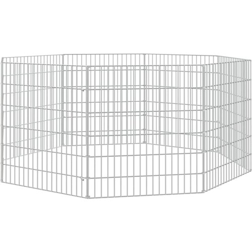 vidaXL Ograda za živali na prostem z 8 paneli 54x60 cm železo, (20975603) Cene