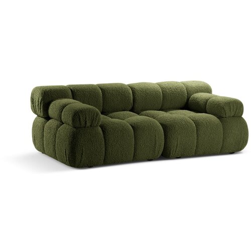 Micadoni Zelena sedežna garnitura iz tkanine boucl&amp;eacute; 188 cm Bellis &amp;ndash; Home Slike