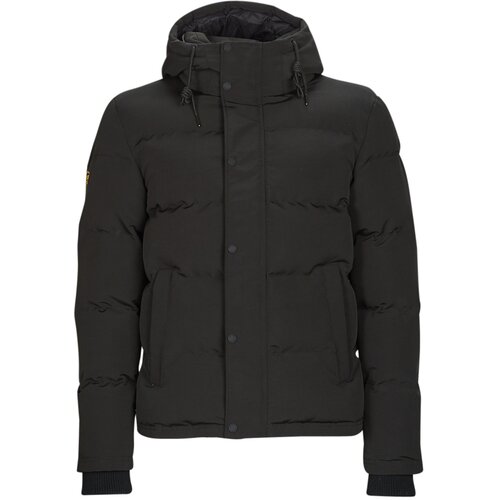 Superdry Puhovke EVEREST SHORT HOODED PUFFER Črna Slike
