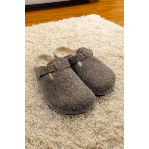 Trendyol Mink Für Lined Women's Sabo Home Slippers Slike