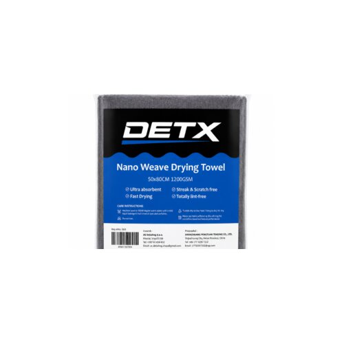  DetX Drying Towel 1200GSM 50x80cm Slike