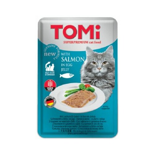 Tomi gF Cat sos za mačke - Losos i jaje 100g Cene
