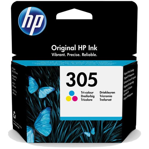 HP 3YM60AE nr.305 color, originalna kartu&amp;scaron;a za 100 strani Slike