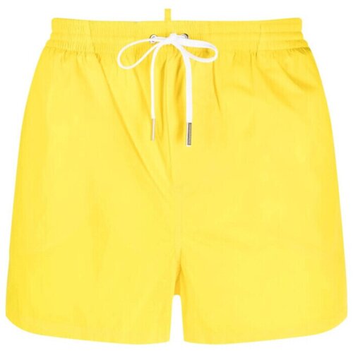 Dsquared Kopalke / Kopalne hlače SHORT DE BAIN D7B644550 YELLOW Rumena Slike