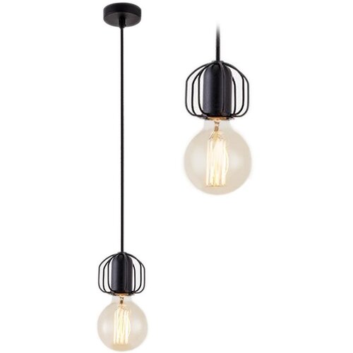 Toolight stropna viseća svjetiljka loft crna APP591-1CP Cijene