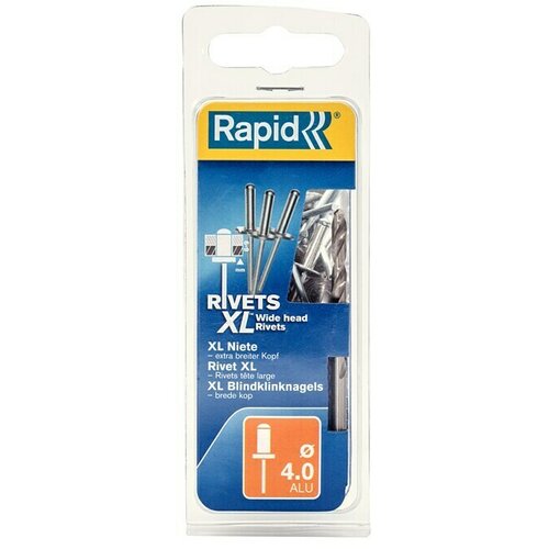 Rapid Slijepa zakovica (Duljina zakovice: 10 mm, Promjer zakovice: 4 mm, 50 Kom.) Slike