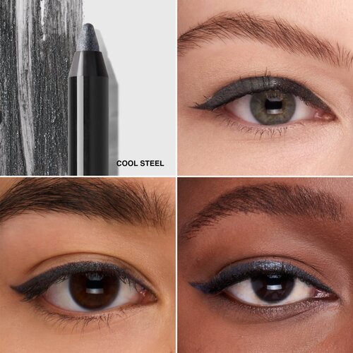 Bobbi Brown 24 Hour Waterproof Kajal Liner kajal svinčnik za oči odtenek Cool Steel 1.2 g Slike