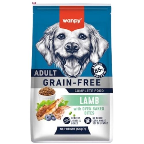 WANPY Suva hrana za pse Grain Free, Jagnjetina, 12 kg Slike