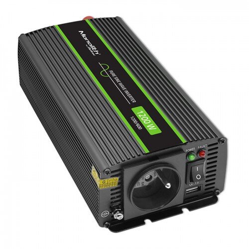 Qoltec Monolith power adapter/inverter Auto 1200 W Black Cijene