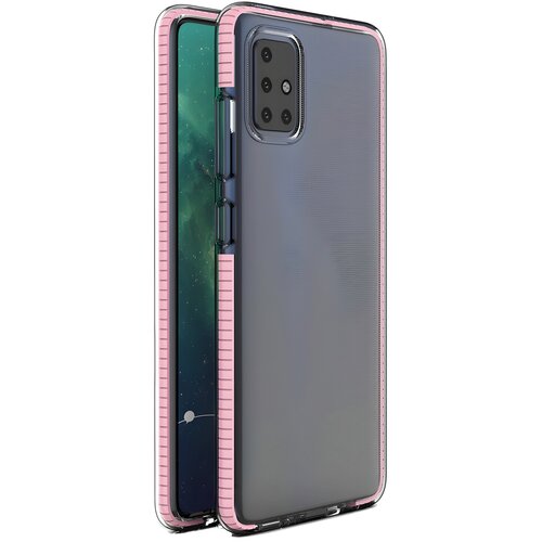IZMAEL.eu Futrola Spring clear TPU za Samsung Galaxy A21s - Svijetlo roza Cene
