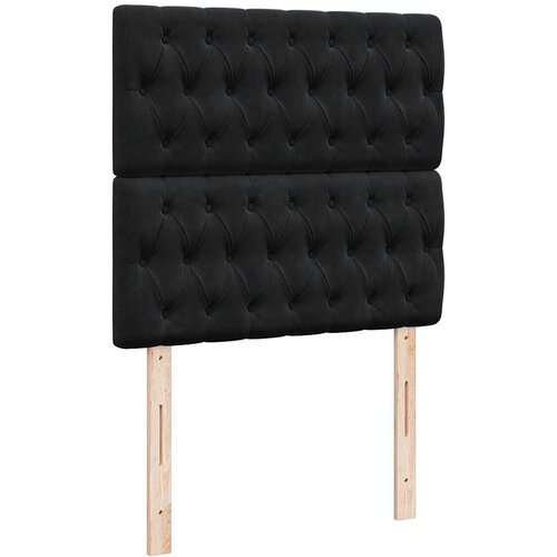 Box spring krevet s madracem crni 100x200 cm bar&amp;scaron;unasti Slike