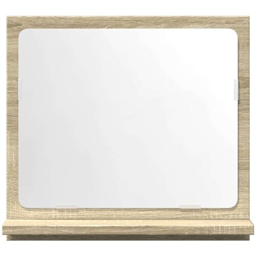 vidaXL Kopalniška omarica z ogledalom sonoma hrast 40x11x37 cm Cene